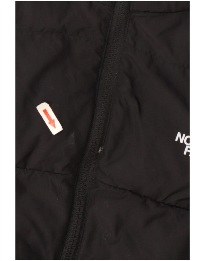 Wyściełana kurtka chłopięca z kapturem The North Face 14-15 lat XL, czarna, poliestrowa