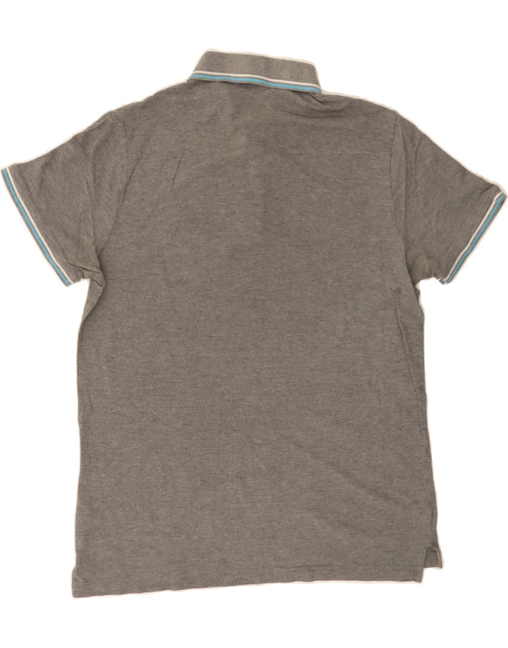 PUMA Mens Polo Shirt Large Grey Cotton Vintage Puma and Second-Hand Puma from Messina Hembry 