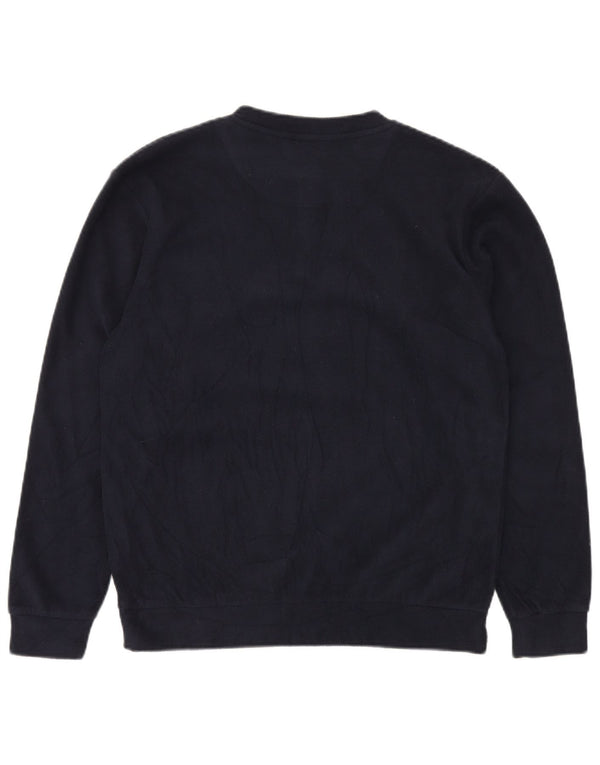 Męski sweter polarowy AUSTRALIAN L'ALPINA, średni granatowy poliester