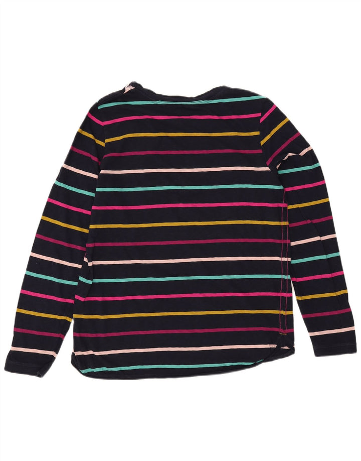 Top damski z długim rękawem WHITE STUFF UK 14 w duże granatowe paski