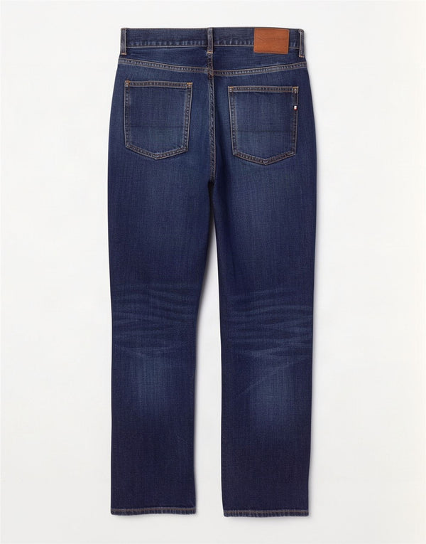Męskie dżinsy Tommy Hilfiger Mercer Regular Fit Straight W32 L30 Granatowe