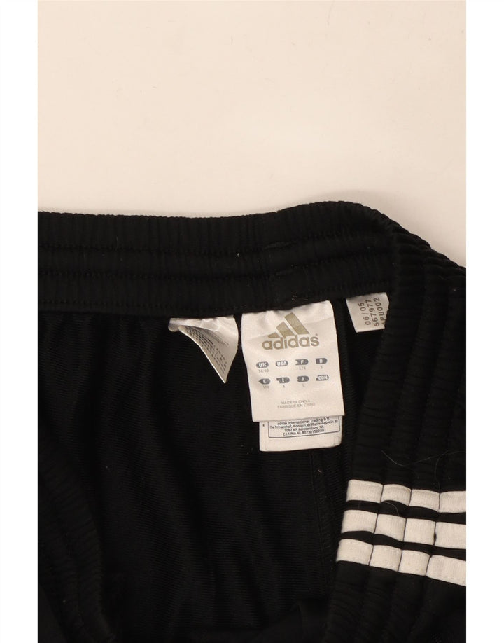 Męskie spodnie dresowe ADIDAS UK 38/40, średni czarny poliester