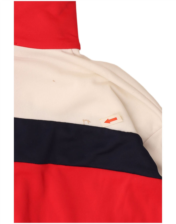 Damska kurtka dresowa w stylu vintage IT 44 XS w kolorze czerwonym