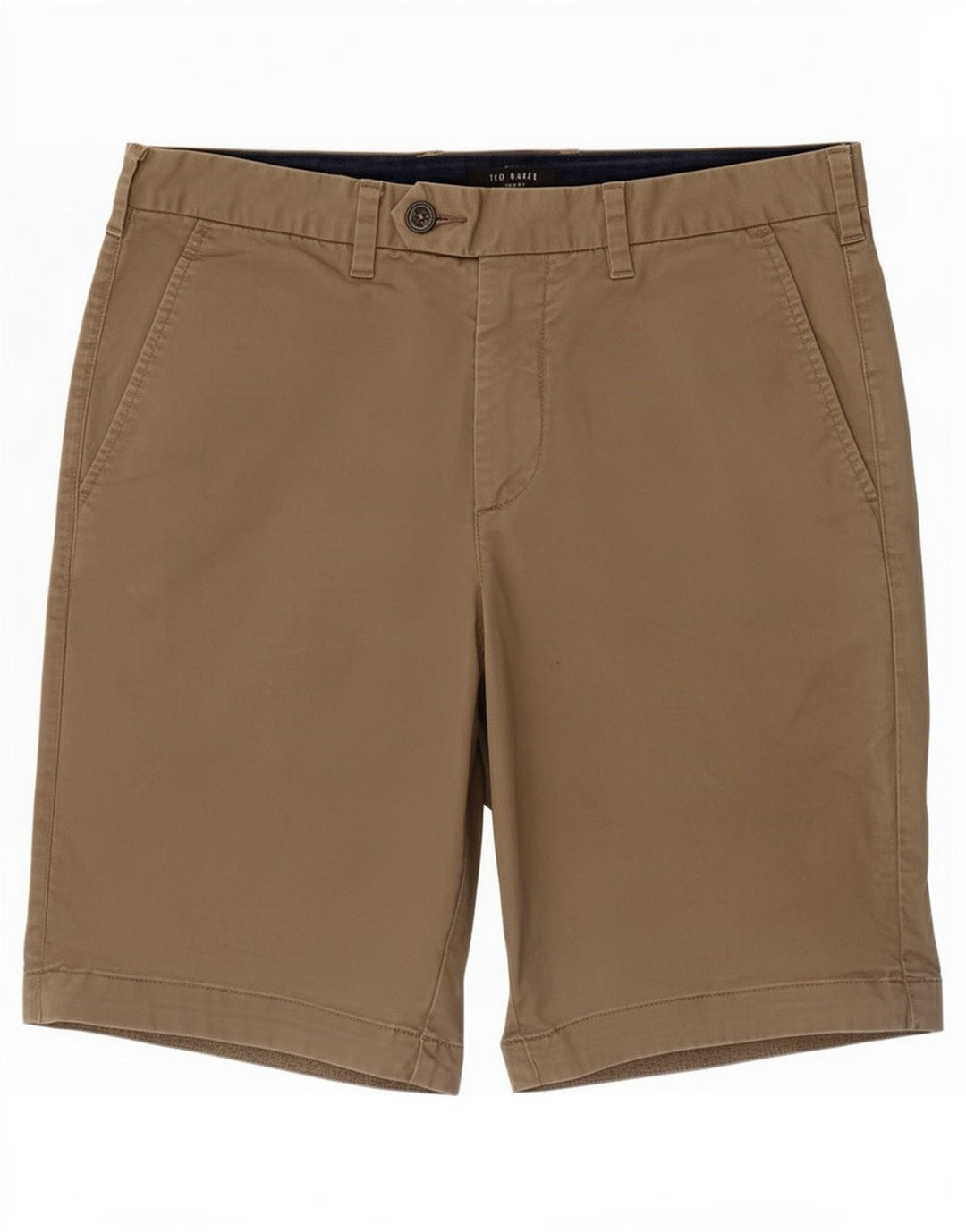 Męskie spodenki chino Ted Baker W30, średnia bawełna khaki