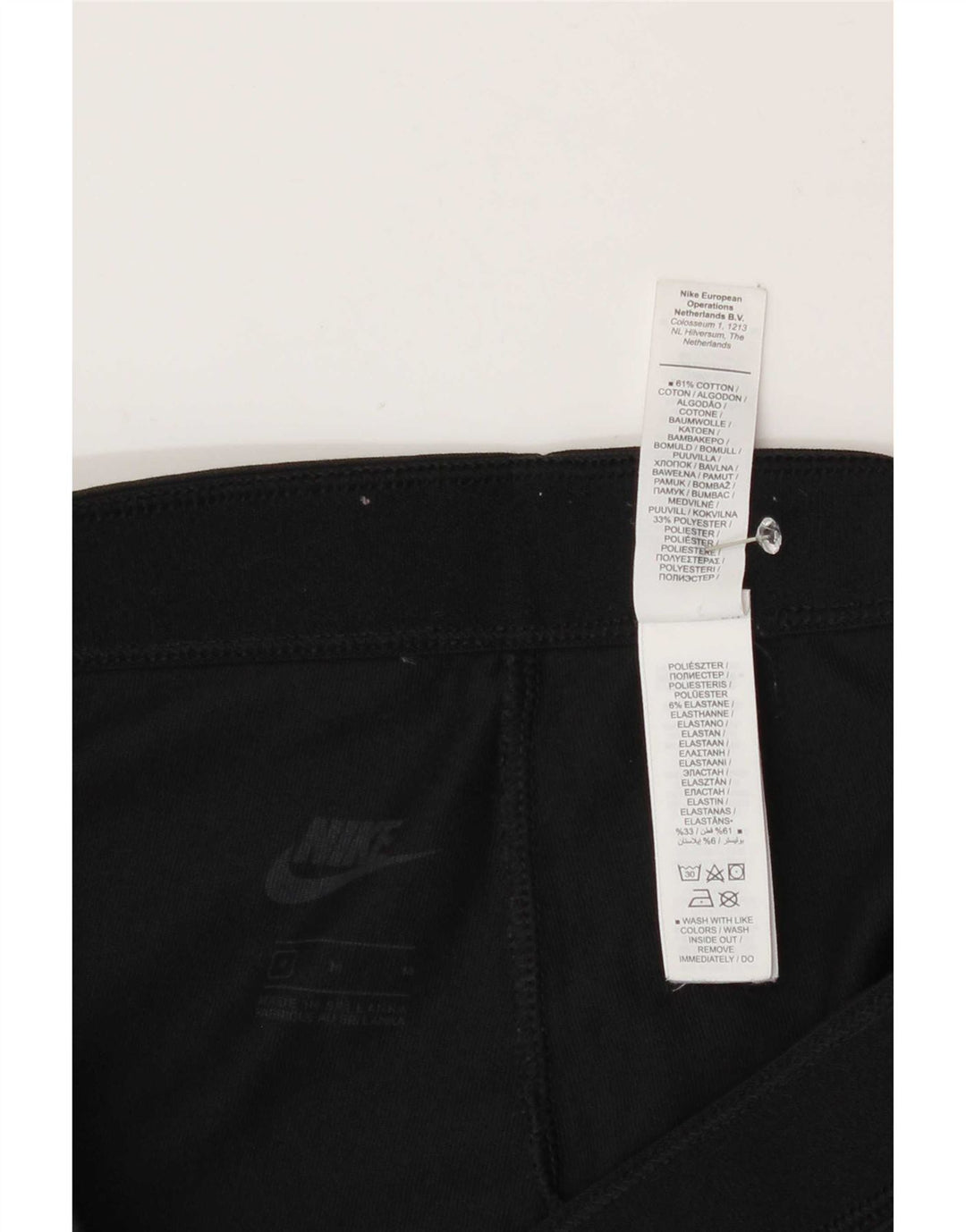 Legginsy damskie Nike UK 12 Medium Black Cotton