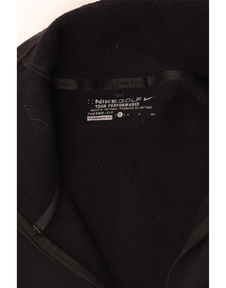 Damska kurtka dresowa Nike Therma-Fit UK 10, mała, czarna, poliestrowa