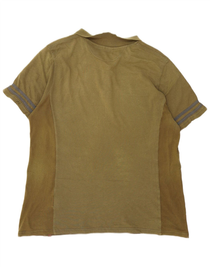 Męska koszulka polo Asics XL, bawełniana khaki