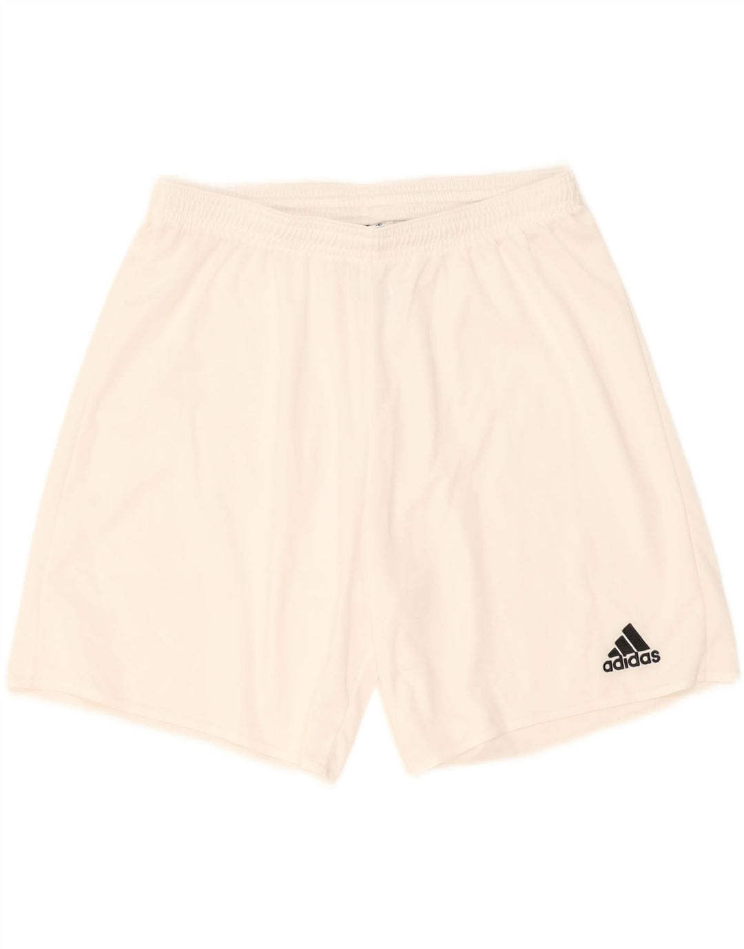 Męskie spodenki sportowe Adidas, duże, białe, poliestrowe
