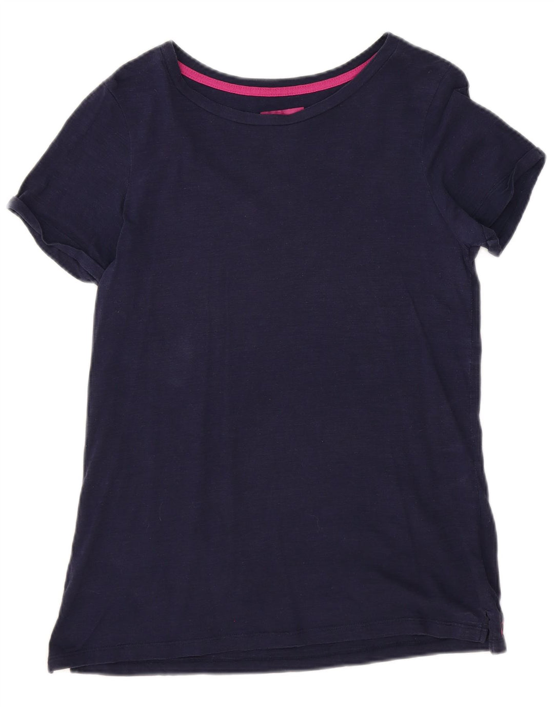 T-shirt damski Joules Top UK 12, średni granatowy, bawełniany