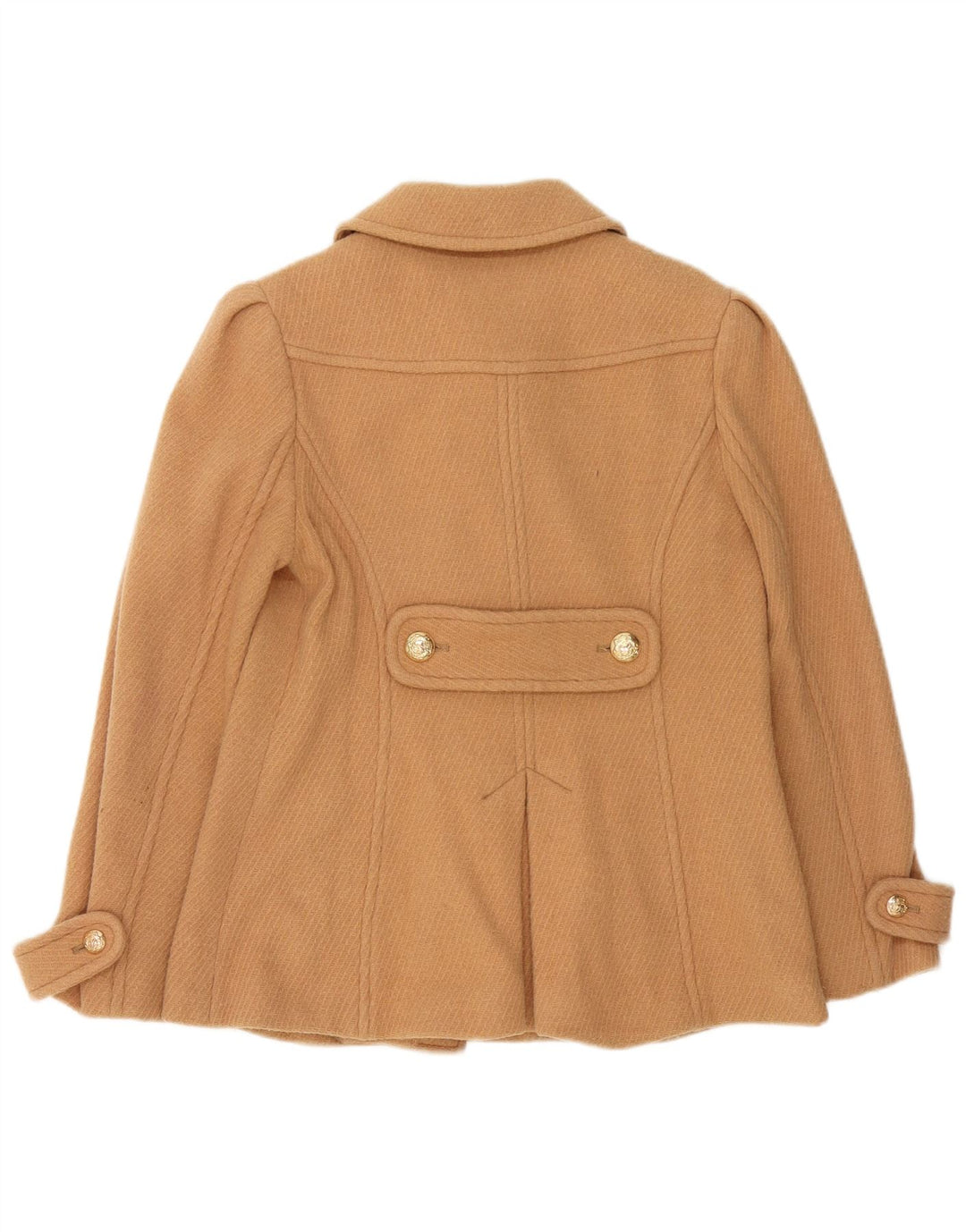 Damska kurtka marynarska Juicy Couture UK 12 Średniobrązowa wełna
