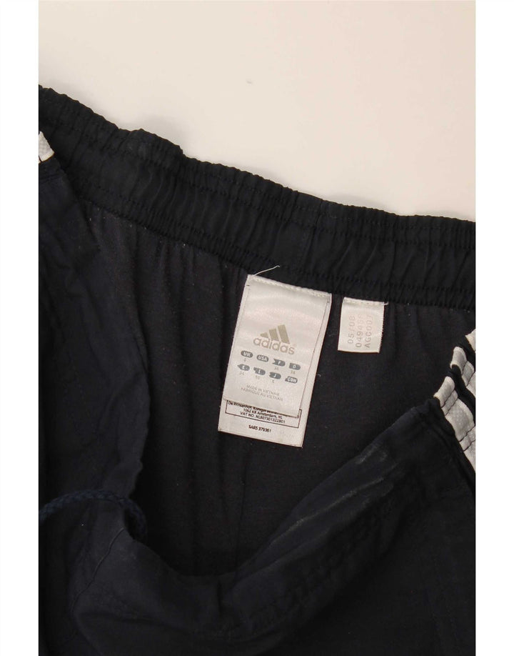 Damskie spodnie dresowe Adidas Joggers UK 8 Mały granatowy poliester