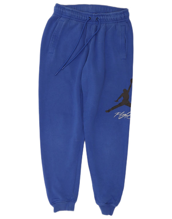 Damskie spodnie dresowe JORDAN Graphic Joggers UK 10 Small Blue Cotton