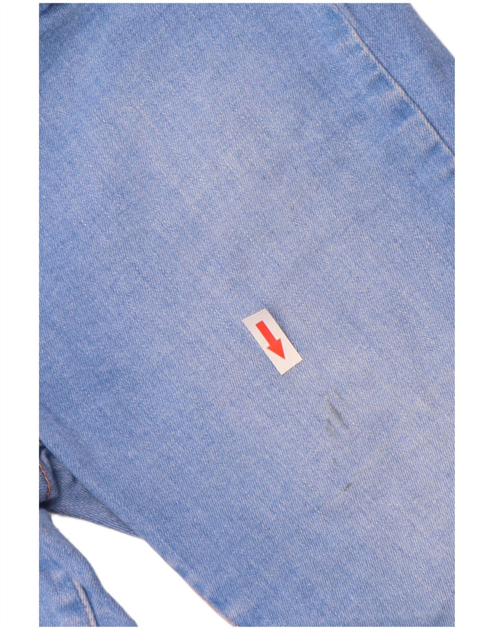 Damskie spodenki jeansowe Superdry Elana Skinny W30 Średni niebieski, bawełniany