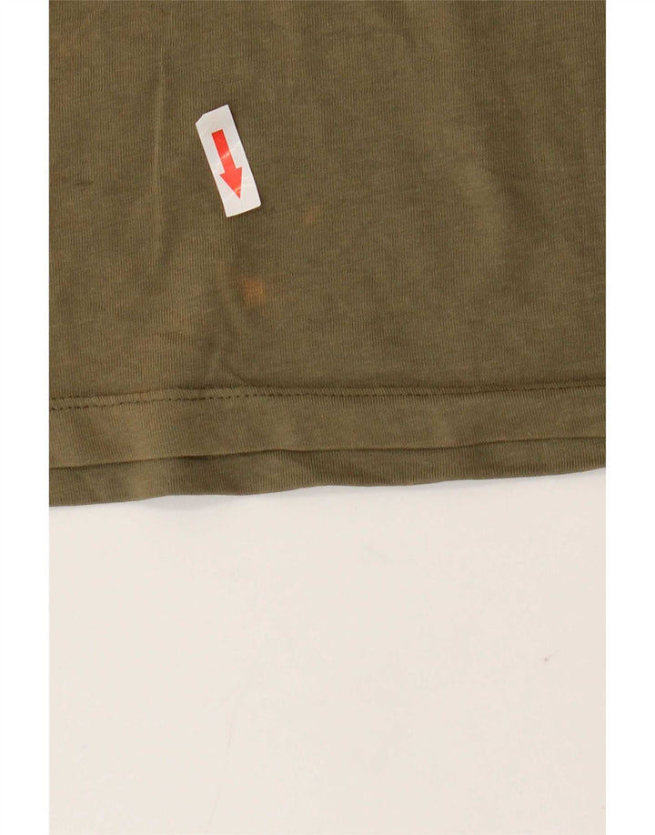 T-shirt męski Jack & Jones, duży, bawełniany khaki