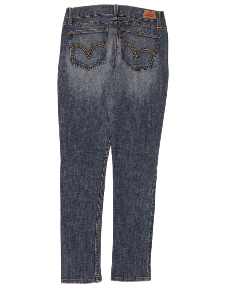 Damskie jeansy Levi's Skinny W28 L32 Niebieskie bawełniane