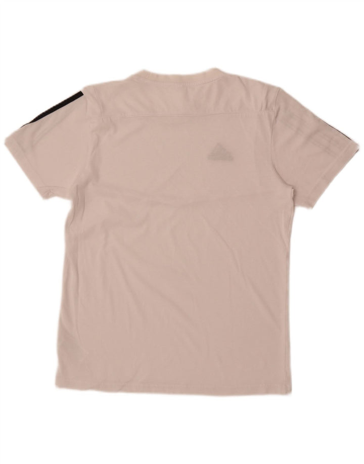 Adidas Męska koszulka Aeroready Top, mała, biała, bawełniana