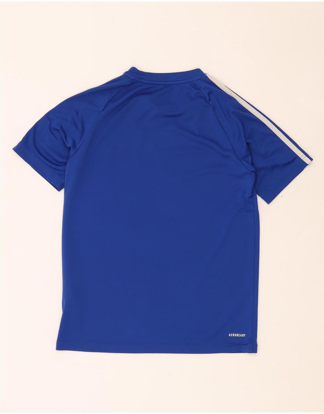 Chłopięcy t-shirt ADIDAS Aeroready 13-14 lat, niebieski poliester