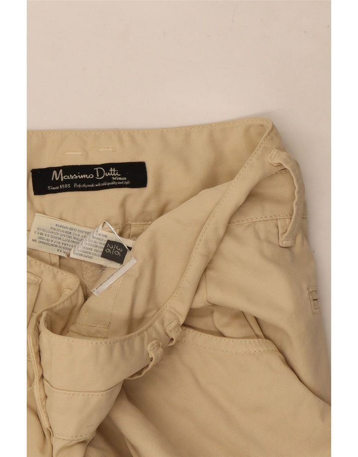 Spodenki damskie Massimo Dutti EU 36 Small W27 Beżowa bawełna
