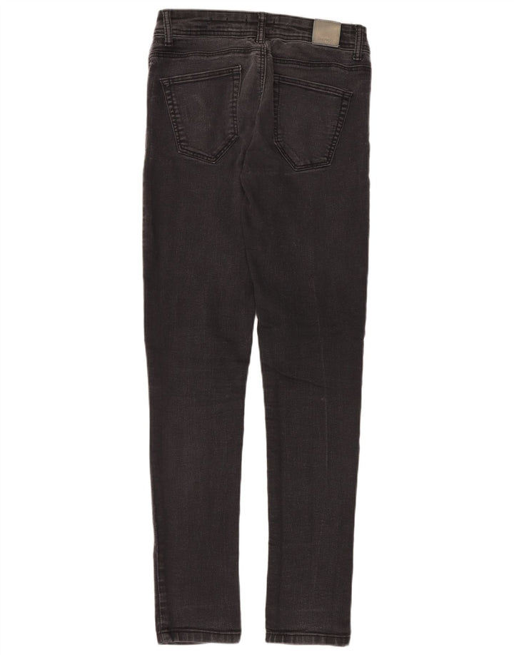 Damskie jeansy skinny Bench W27 L32 Czarne bawełniane