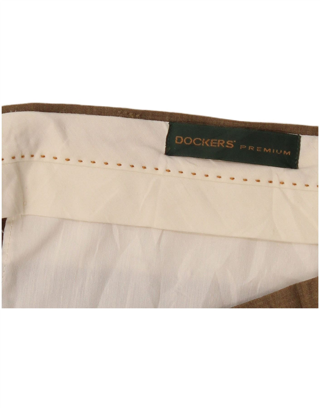 Męskie spodnie garniturowe Dockers W36 L27 Khaki