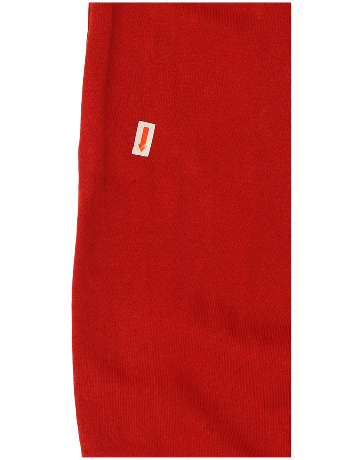 Męskie spodnie dresowe ADIDAS, małe, czerwone, bawełniane