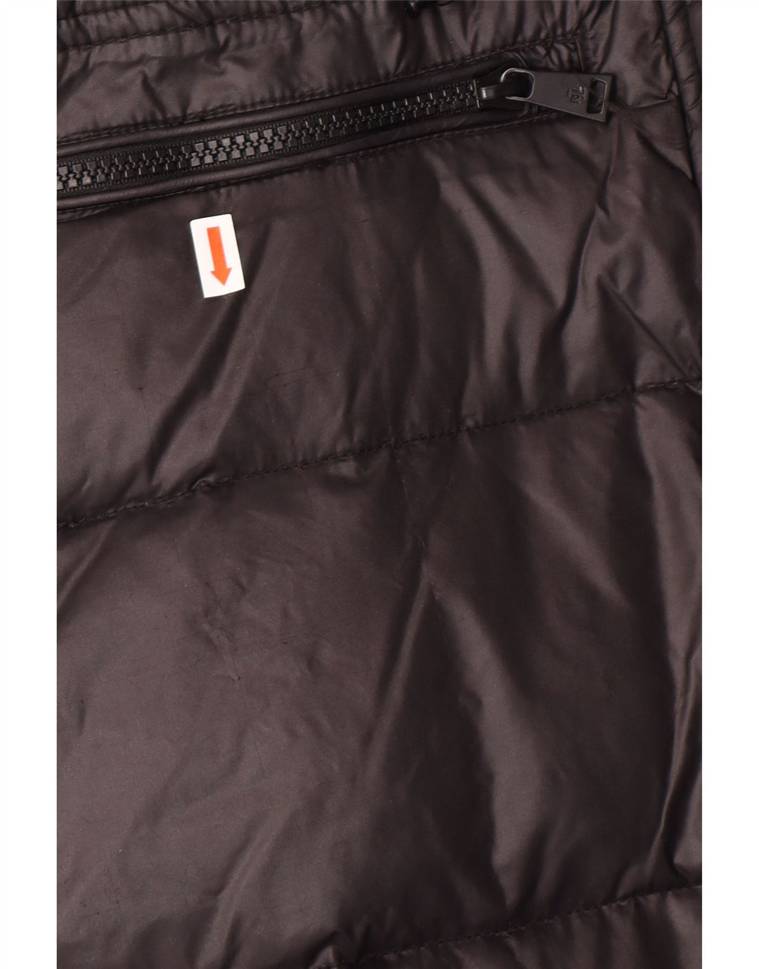 POLO RALPH LAUREN Damski ocieplany płaszcz z kapturem UK 6 XS, czarny, nylonowy, zimowy