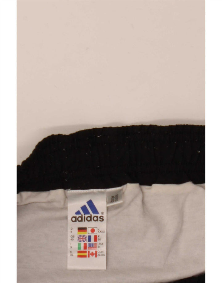 Męskie spodenki sportowe Adidas XL, czarne, poliestrowe