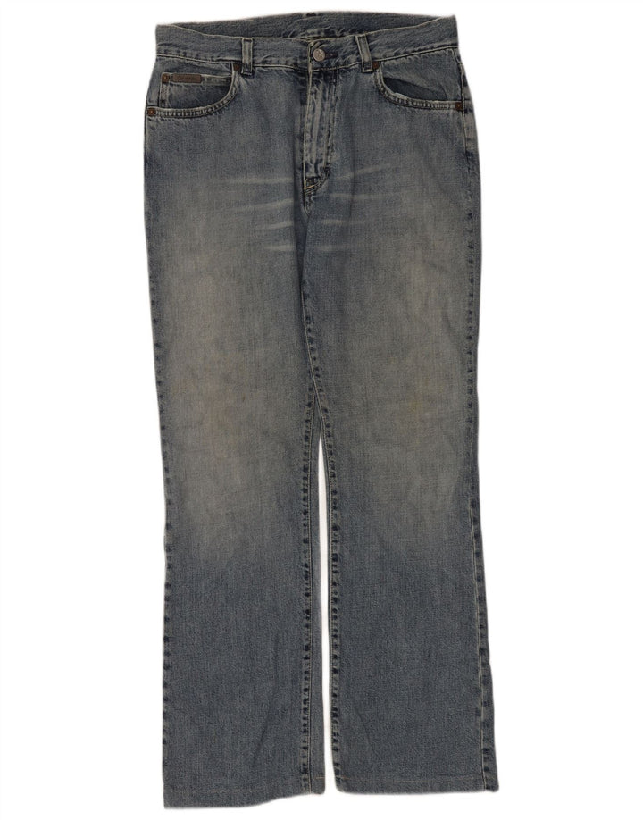 Damskie jeansy Calvin Klein Bootcut W31 L30 Niebieskie bawełniane