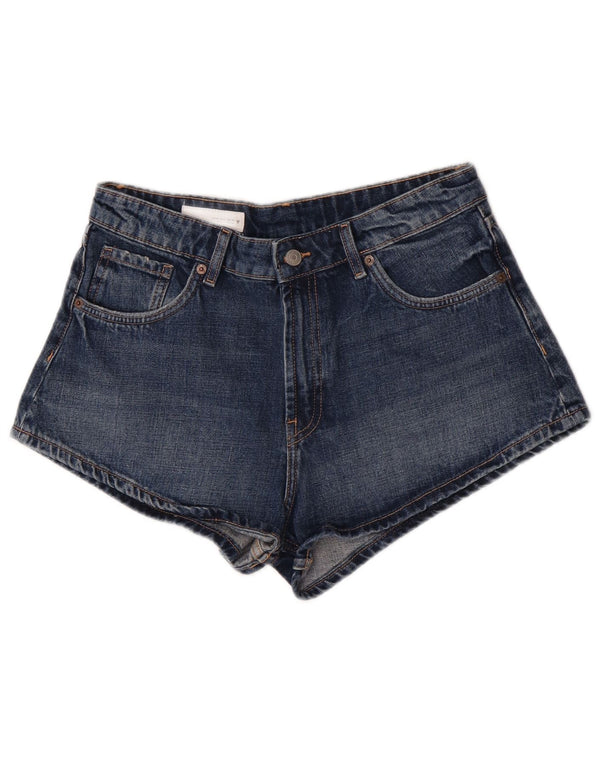 Damskie spodenki jeansowe Zara EU 40 Medium W30 Niebieskie