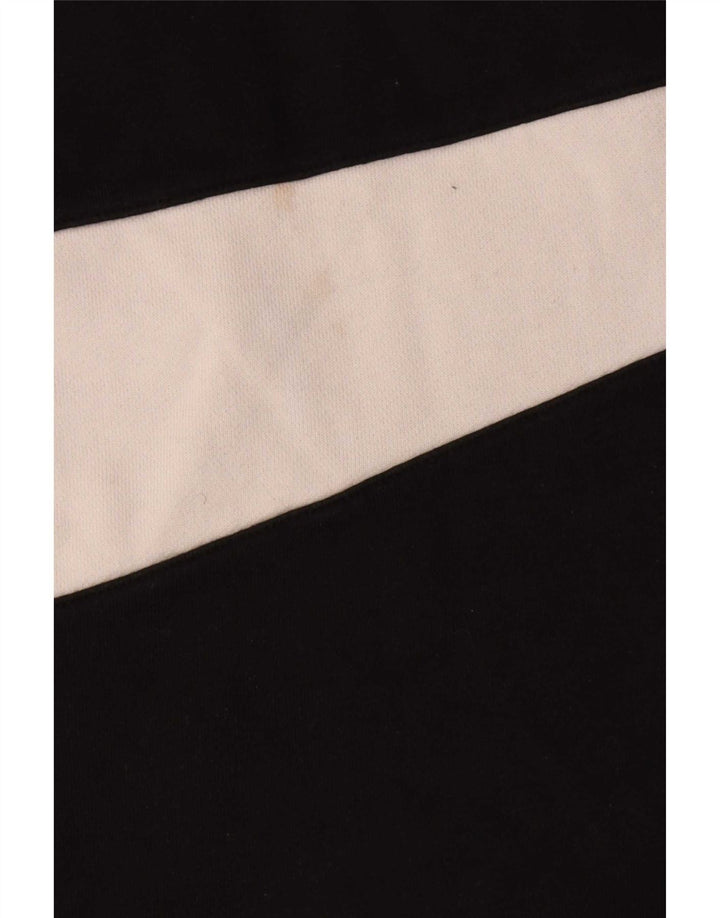 Męska bluza z grafiką Nike, średnia, czarna, bawełniana