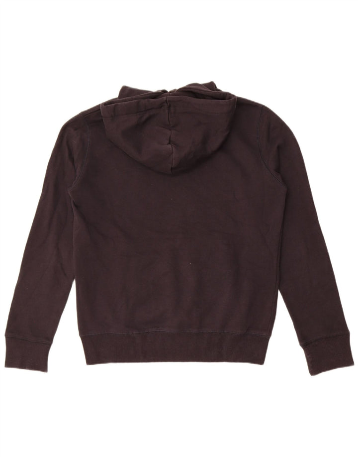 Męski sweter z kapturem French Connection, mały, granatowy, bawełniany