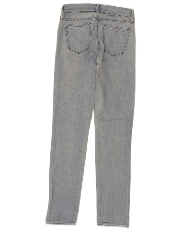 Damskie jeansy Gap Slim W24 L30 Niebieskie bawełniane