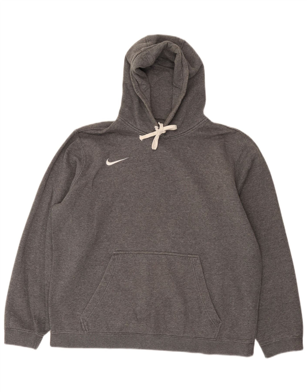 Męski sweter z kapturem Nike XL, szary, bawełniany