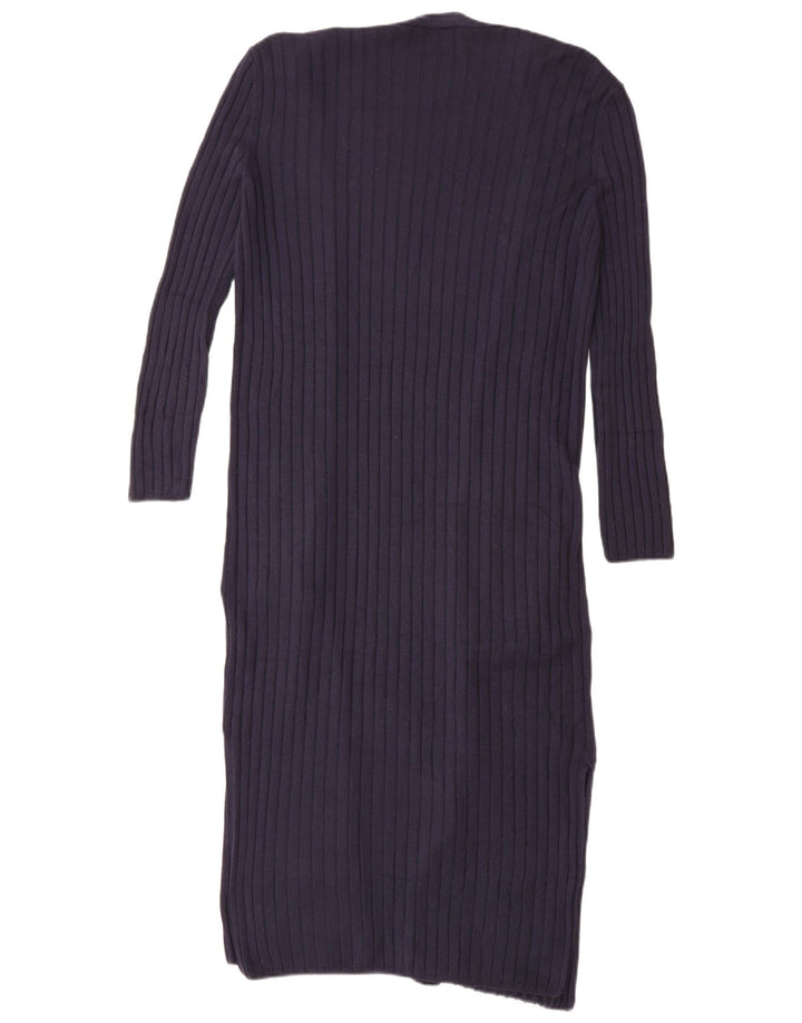 Sweter damski Marks & Spencer Longline Cardigan UK 10, mały, granatowy