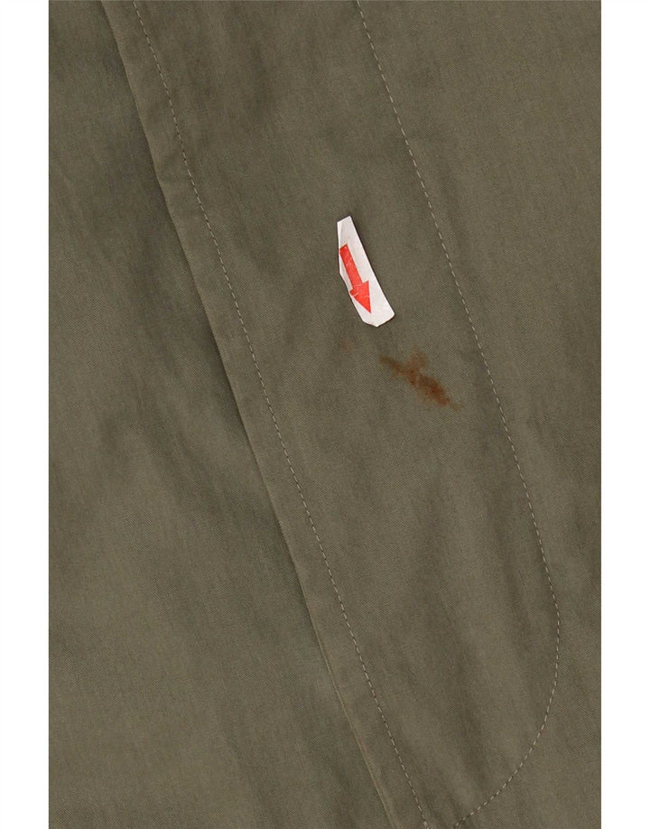 Płaszcz damski Hugo Boss EU 54 2XL, bawełna khaki