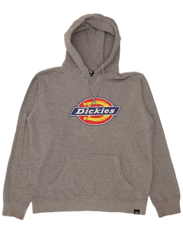 Męski sweter z kapturem DICKIES, duży, szary, bawełniany
