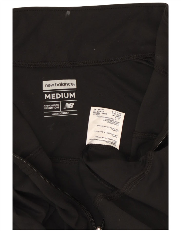 Damska kurtka dresowa New Balance UK 12, średni czarny poliester