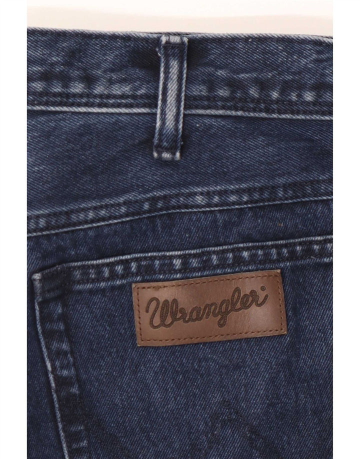 Męskie jeansy Wrangler Texas Straight W34 L30 granatowe