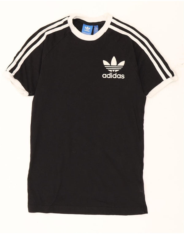 Adidas Męska Koszulka Top XS Czarna Bawełna