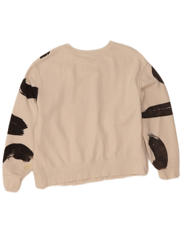 Damski sweter Zara Crop UK 14 w kolorze średniej bieli