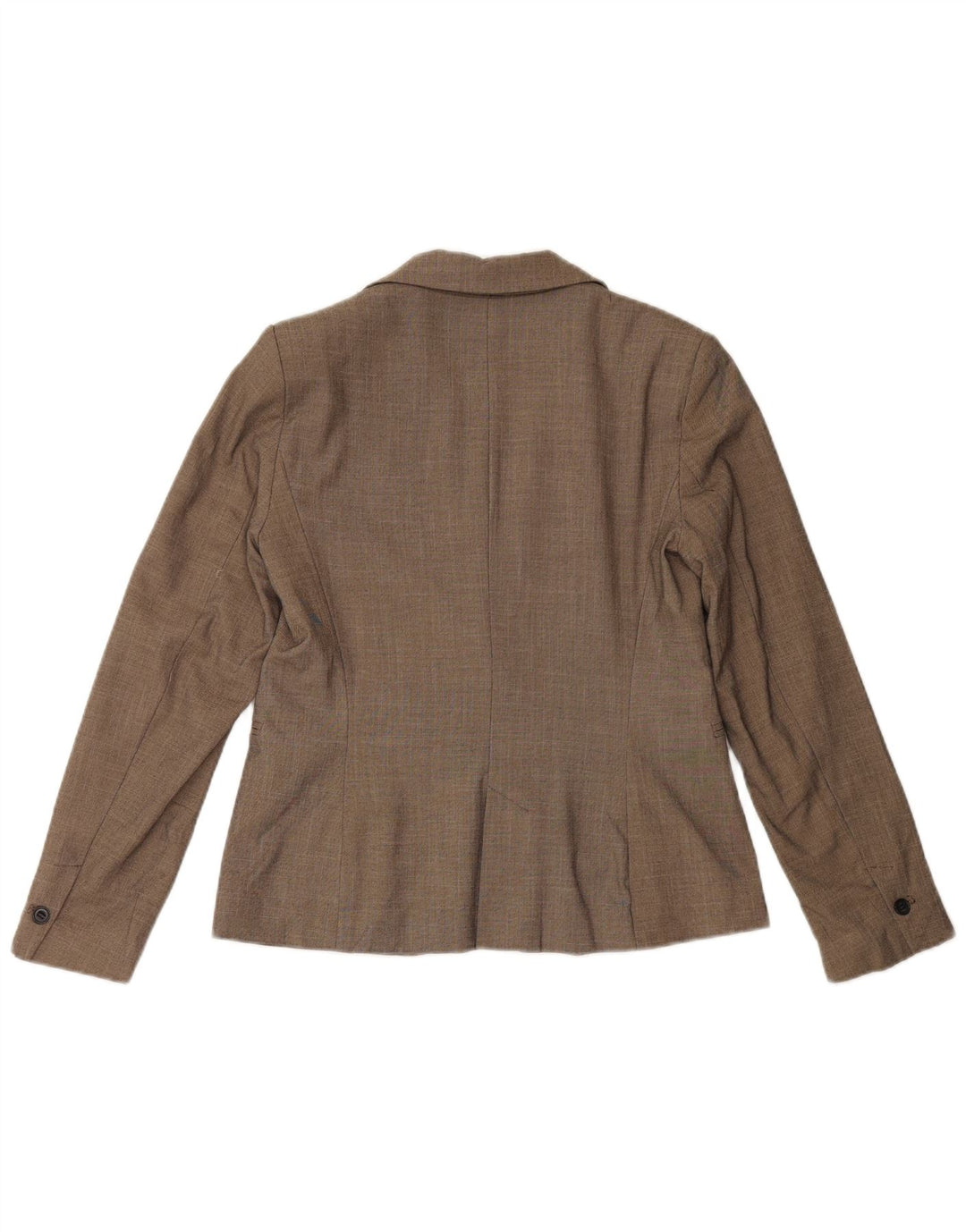 Damska marynarka ZARA zapinana na 1 guzik EU 38, mały brązowy poliester