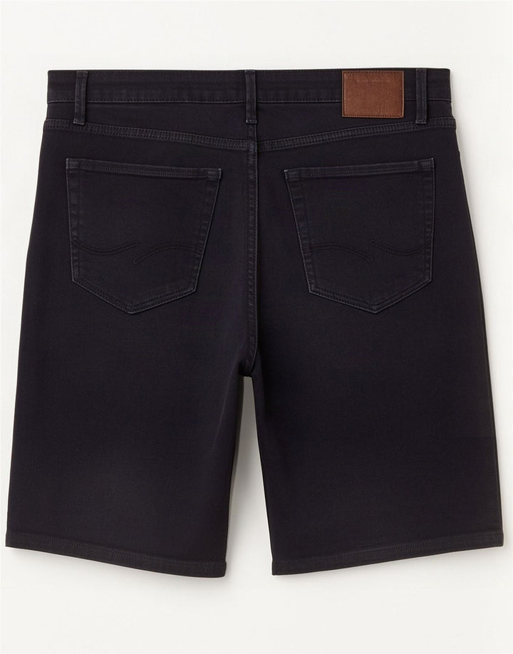 Jack & Jones Męskie regularne spodenki jeansowe średnie W30 granatowe bawełniane