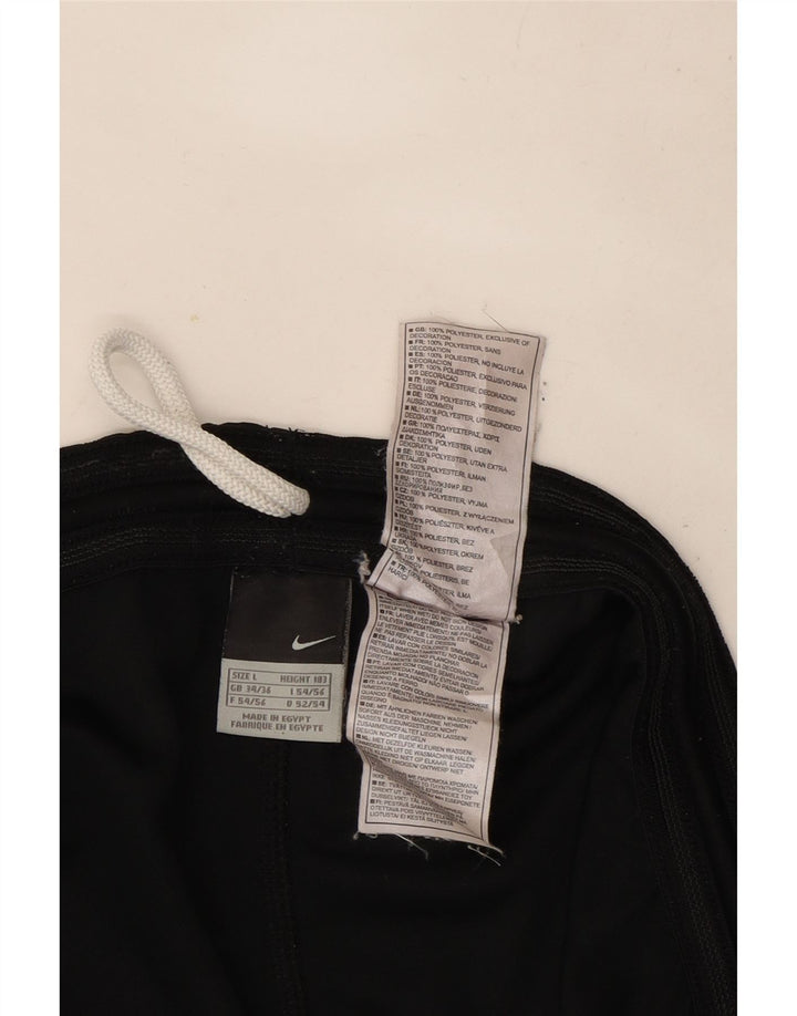Męskie spodenki sportowe Nike, duże, czarne, poliestrowe
