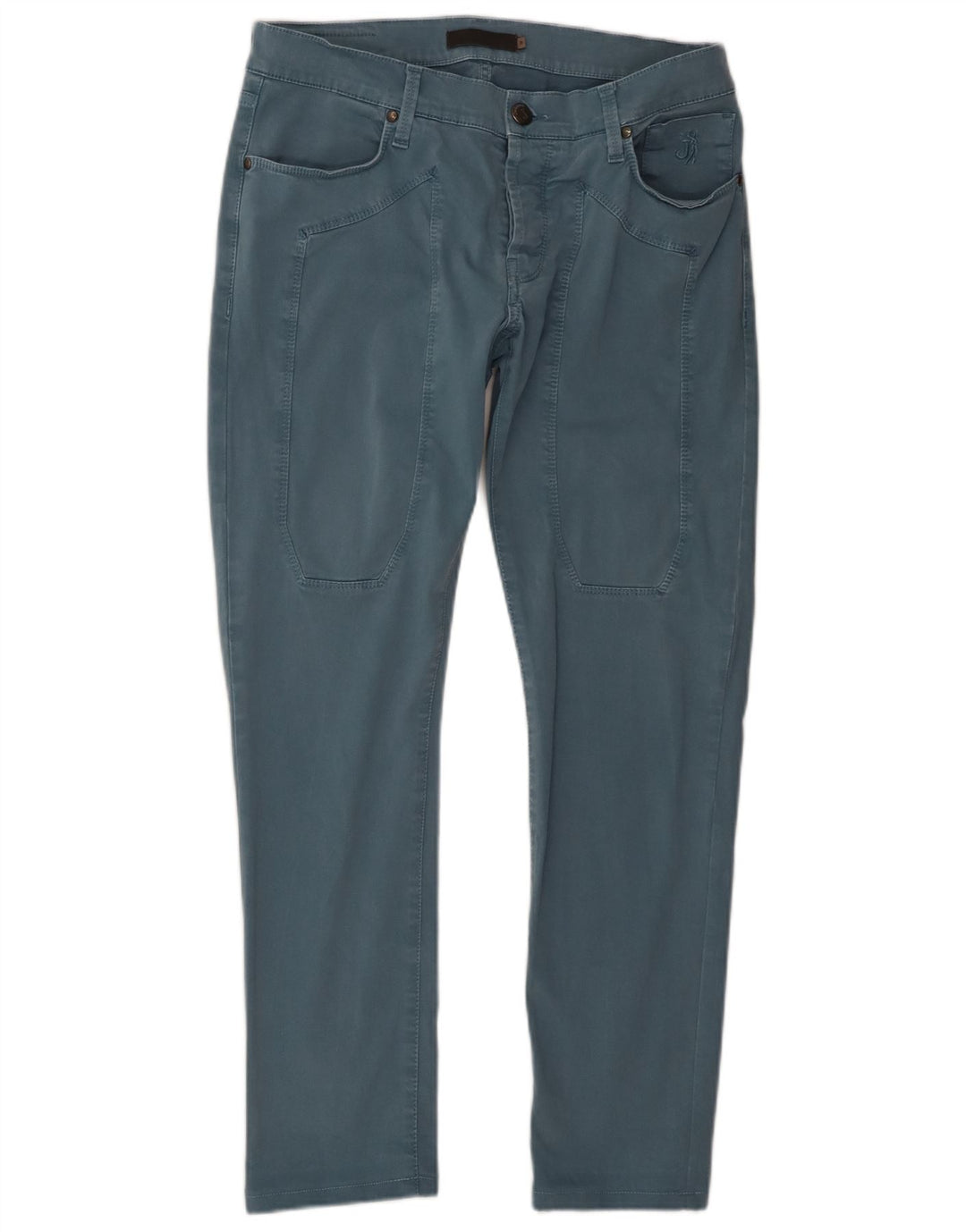 Spodnie damskie Jeckerson Slim Casual W31 L29 Niebieskie bawełniane