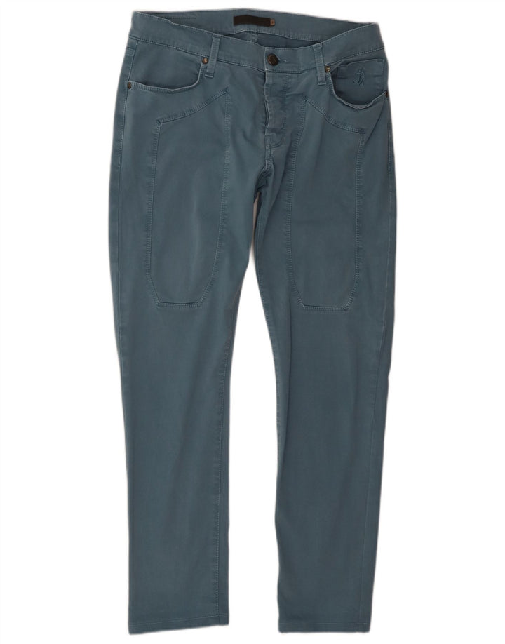 Spodnie damskie Jeckerson Slim Casual W31 L29 Niebieskie bawełniane