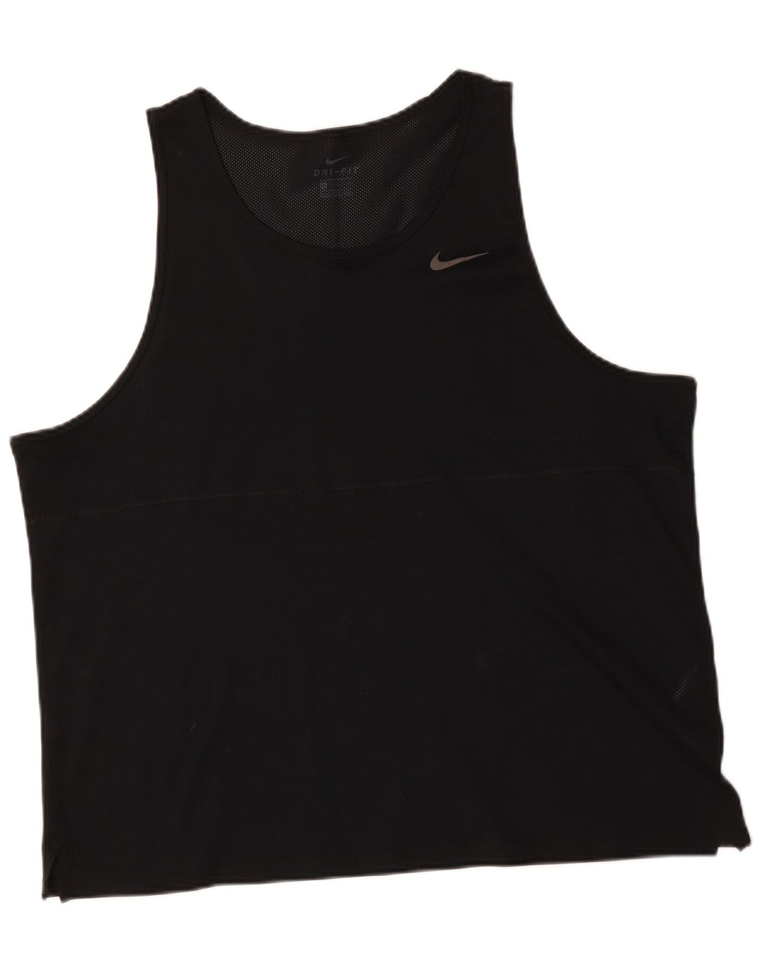 Męska kamizelka Nike Dri Fit Top 2XL, czarny poliester