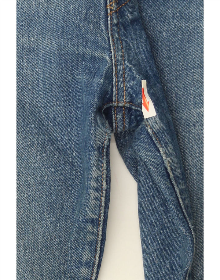 Damskie jeansy Levi's 501 Straight W26 L28 Niebieskie bawełniane