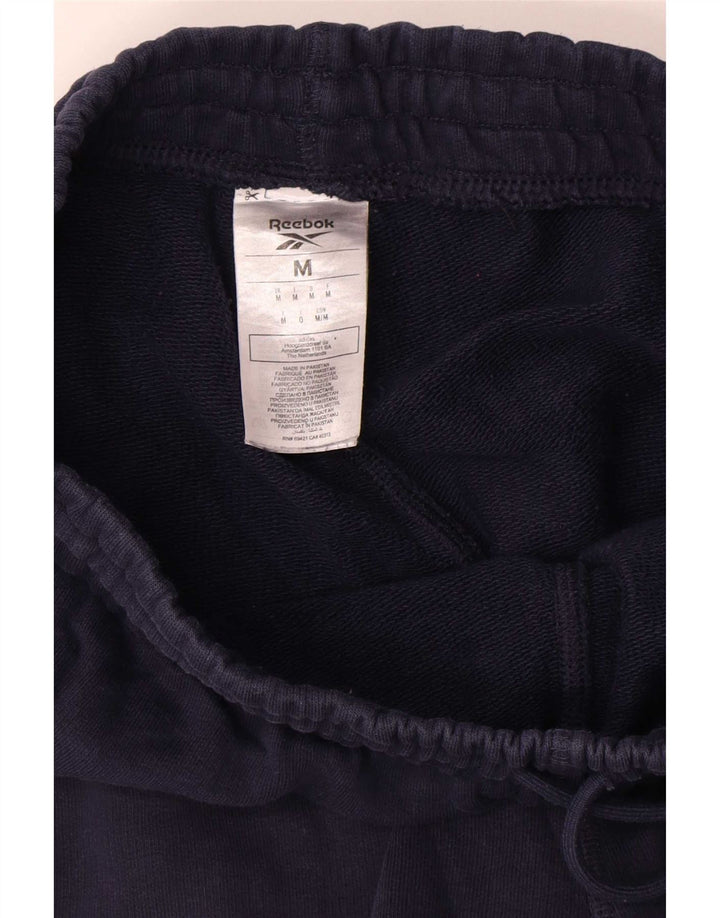 Męskie spodnie dresowe Reebok Joggers Średni granatowy, bawełniany