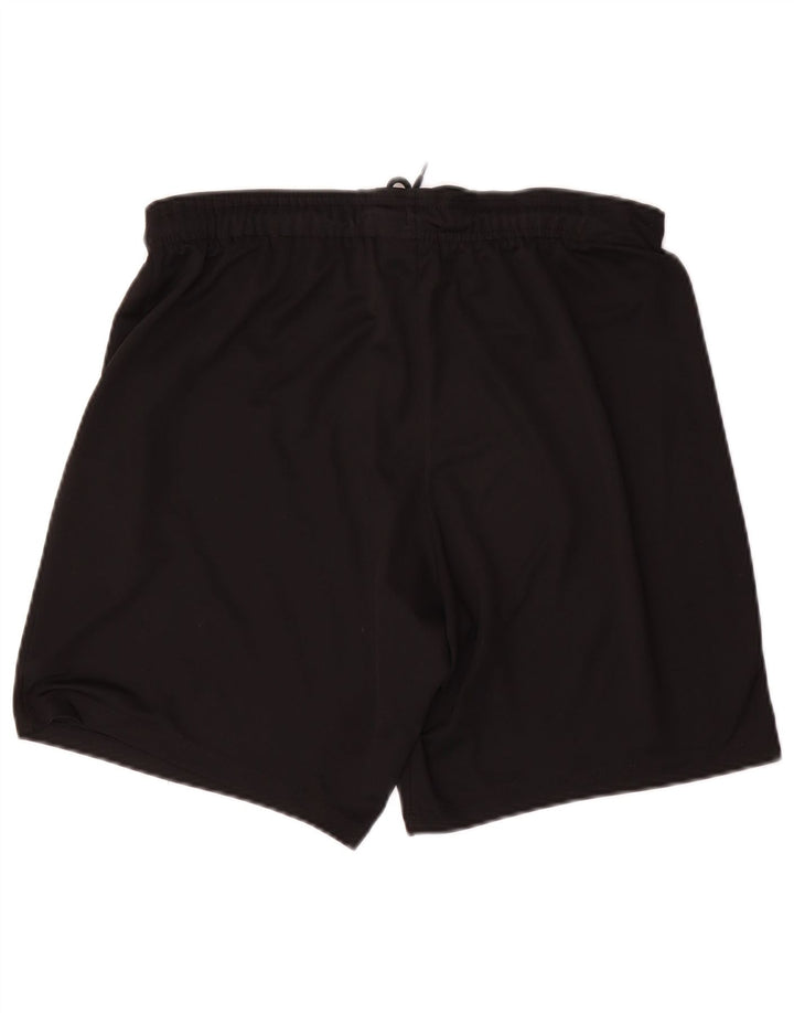 Męskie spodenki sportowe Adidas Dri Fit, duże, czarne, poliestrowe