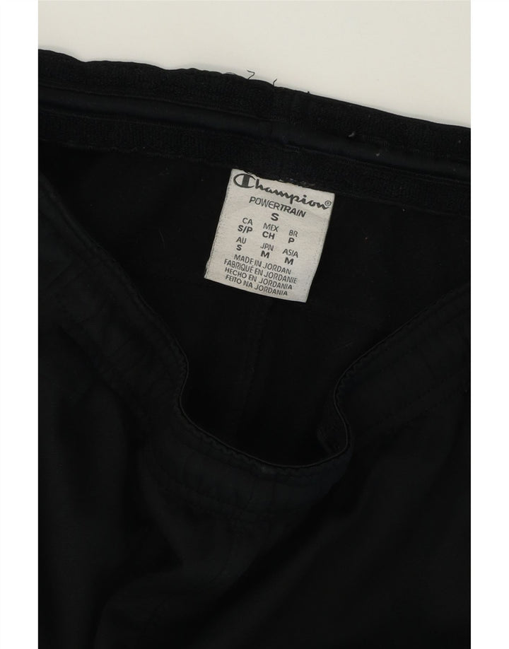 CHAMPION Womens Tracksuit Trousers UK 10 Small  Black Polyester Vintage Champion and Second-Hand Champion from Messina Hembry 